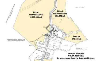 Terreno comercial à venda no Casa de Pedra, Volta Redonda  por R$ 125