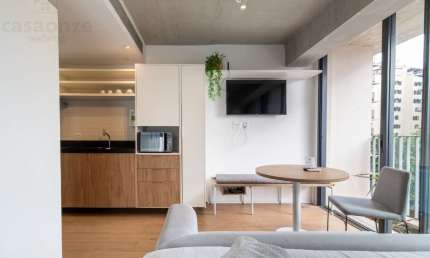Apartamento com 1 quarto à venda no Jardim das Bandeiras, São Paulo , 27 m2 por R$ 528.580