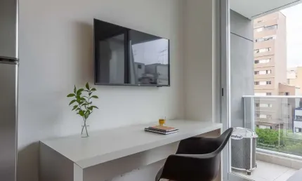 Studio de 24,96m² à Venda no Condomínio Downtown Praça da Sé, São Paulo.