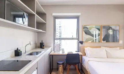 Kitnet / stúdio à venda em cerqueira césar, são paulo , 22 m2 por r$ 703.768