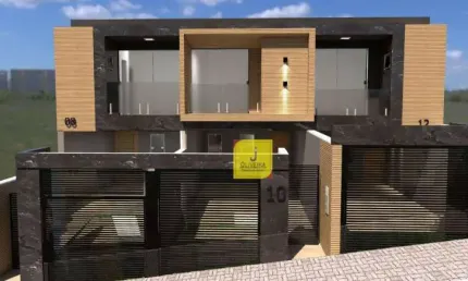 Casa com 3 quartos (suíte), 2 vagas e quintal no Recanto da Mata