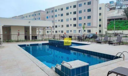 Apartamento com 2 dormitórios para alugar, 65 m² por R$ 1.311,54/mês - Santos Dumont - Juiz de Fora/MG