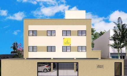 Apto Garden com 2 quartos, ampla área externa e garagem no Nova Era