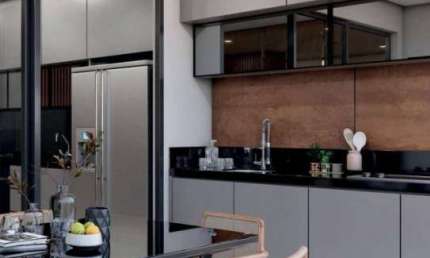 Apto Garden de 2 quartos com suíte, ampla área externa e 3 vagas no Santa Helena
