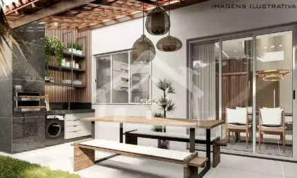 Casa Geminada à venda, 3 quartos, 2 suítes, 2 vagas, Vila Ipanema - Ipatinga/MG