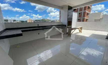 Cobertura à venda, 4 quartos, 2 suítes, 2 vagas, Iguaçu - Ipatinga/MG