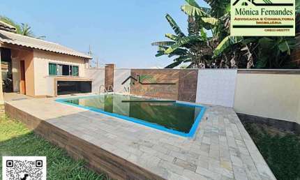 Casa em condomínio fechado com 5 quartos à venda na Estrada Marquês de Valença, Caxito, Maricá, 382 m2 por R$ 495.000
