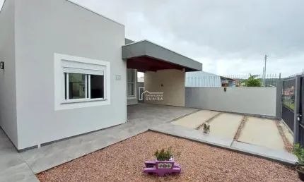 LINDA CASA COM 3 DORMITORIOS NO BAIRRO JARDIM DOS LAGOS - GUAIBA