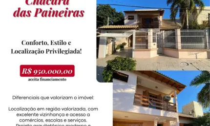 Casa com 3 quartos à venda na Chácara das Paineiras, Guaíba 
