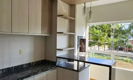 Apartamento semi mobiliado para morar no centro de schroeder