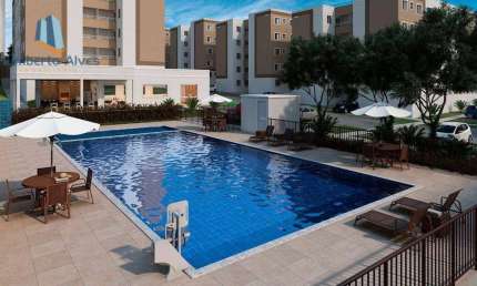 Apartamento com 2 dormitórios à venda, 40 m² por R$ 220.990,00 - Candeias - Vitória da Conquista/BA