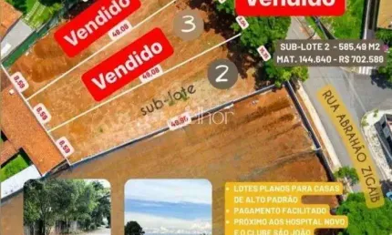 Terreno à venda – bairro vila santista – atibaia/sp