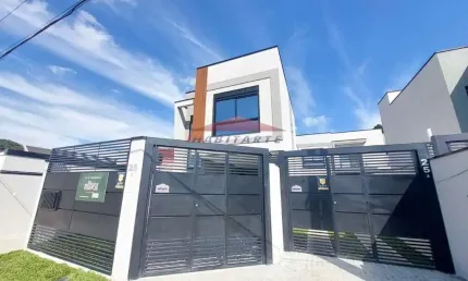 Sobrado à venda em curitiba-pr, no bairro uberaba: 3 quartos, 1 suíte, 2 salas, 3 banheiros, 3 vagas, 112 m². imperdível!
