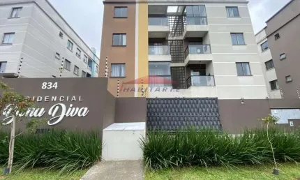 Apartamento de 2 quartos para locação em Weissópolis, Pinhais-PR: 1 sala, 1 banheiro, 1 vaga de garagem!