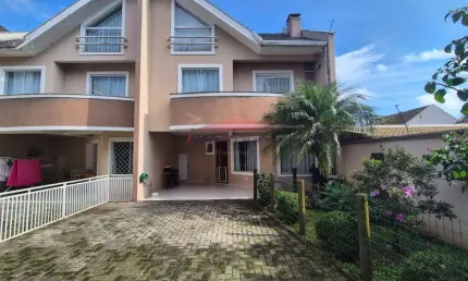 Sobrado à venda em curitiba-pr, jardim das américas: 3 quartos, sendo 1 suíte com banheira, 1 sala ampla para 2 ambientes, cozinha,  2 vagas, 18,92m²!
