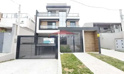 Sobrado  à venda em curitiba-pr, juvevê: 3 suítes, 5 banheiros, 250,27m². agende sua visita agora!