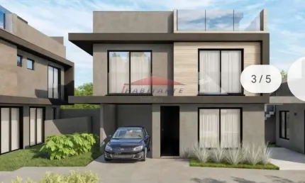 Sobrado à venda em curitiba-pr, capão raso: 3 quartos, sendo 1 suíte, 2 salas, 3 banheiros, 153m², 1 vaga de garagem