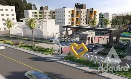Apartamento à venda 2 quartos, 1 suite, 1 vaga, 59.16m², uvaranas, ponta grossa - pr