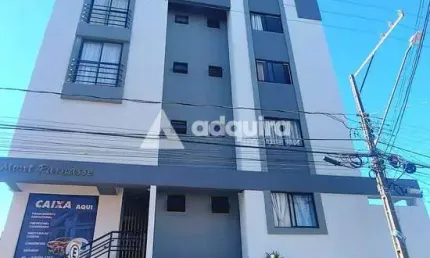 Excelente Apartamento Garden à venda no Edifício Montparnasse, centro de Ponta Grossa - 2 Quartos,