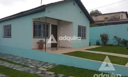 Casa à venda 3 Quartos, 1 Suite, 2 Vagas, 107.65M², Nova Rússia, Ponta Grossa - PR
