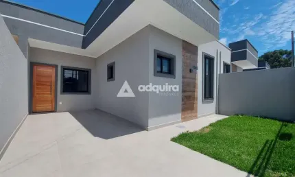 Casa à venda 3 quartos, 1 suite, 2 vagas, 105m², uvaranas, ponta grossa - pr