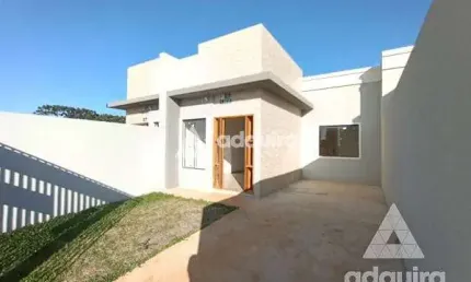 Casa à venda 3 quartos, 1 suite, 1 vaga, 66m², cará-cará, ponta grossa - pr