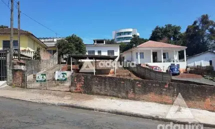 Terreno à venda 2 quartos, 2 vagas, 524m², uvaranas, ponta grossa - pr