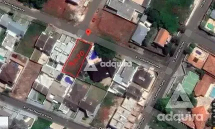 Terreno à venda 424.34m², estrela, ponta grossa - pr