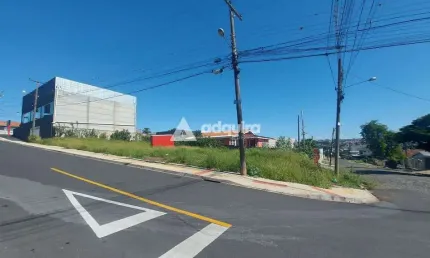 Terreno de esquina - zoneamento zeu1 - à venda, 13.60 x 33 =  448.8m², ronda, ponta grossa - pr