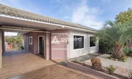 Casa à venda 3 quartos, 1 suite, 4 vagas, 276m², jardim carvalho, ponta grossa - pr
