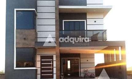 Casa à venda 3 Quartos, 1 Suite, 2 Vagas, 205M², Cará-cará, Ponta Grossa - PR