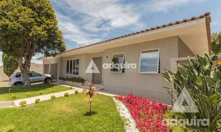 Casa à venda 4 Quartos, 1 Suite, 2 Vagas, 251.96M², Uvaranas, Ponta Grossa - PR