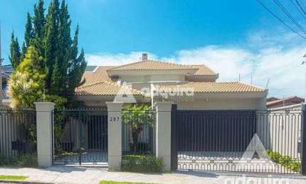 Casa à venda 3 Quartos, 3 Suites, 4 Vagas, 500M², Estrela, Ponta Grossa - PR