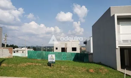 Terreno em condomínio fechado à venda na Avenida General Aldo Bonde, Contorno, Ponta Grossa