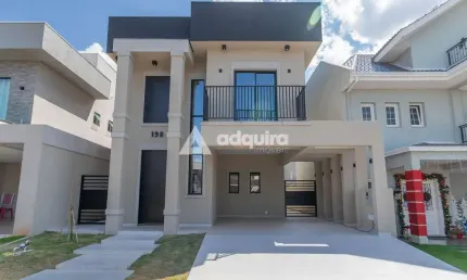 Casa com 3 quartos à venda na Rua Aderly Turek, Cará-cará, Ponta Grossa