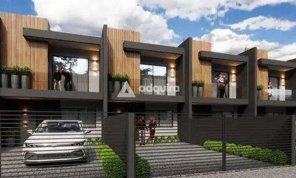 Casa com 3 quartos à venda na Rua Coronel Alcebíades de Miranda, Boa Vista, Ponta Grossa