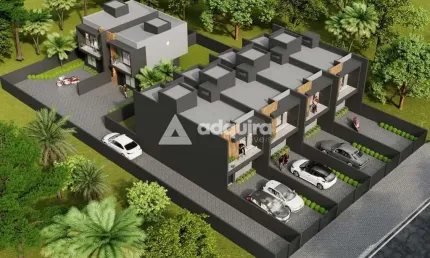 Casa com 2 quartos à venda na Avenida Senador Flávio Carvalho Guimarães - Até 2999/3000, Boa Vista, Ponta Grossa