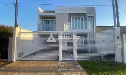 Casa à venda 3 Quartos, 1 Suite, 1 Vaga, 118.43M², Oficinas, Ponta Grossa - PR