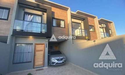 Casa à venda 3 Quartos, 1 Suite, 2 Vagas, 110M², Uvaranas, Ponta Grossa - PR