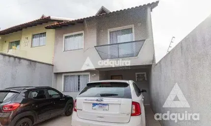 Casa à venda 3 quartos, 1 suite, 1 vaga, 130m², estrela, ponta grossa - pr