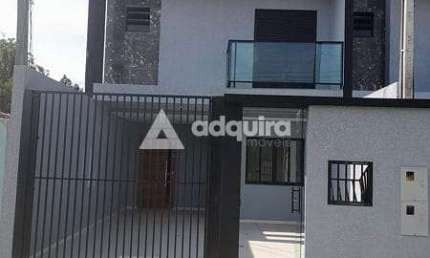 Ótimo Sobrado Novo à Venda, 2 Quartos, 1 Suítes, 2 Vagas, 102m², Boa Vista, Ponta Grossa - PR