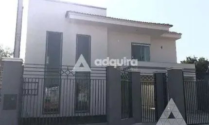 Casa para venda e locação 4 Quartos, 3 Suites, 6 Vagas, 345M², Cará-cará, Ponta Grossa - PR