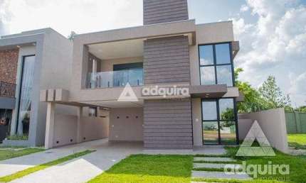 Casa à venda 3 Quartos, 3 Suites, 2 Vagas, 300M², Jardim Carvalho, Ponta Grossa - PR