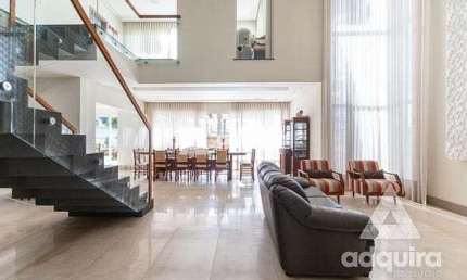 Casa à venda 4 Quartos, 2 Suites, 3 Vagas, 600M², Oficinas, Ponta Grossa - PR