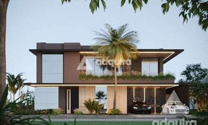 Casa à venda 4 Quartos, 4 Suites, 4 Vagas, 370M², Jardim Carvalho, Ponta Grossa - PR
