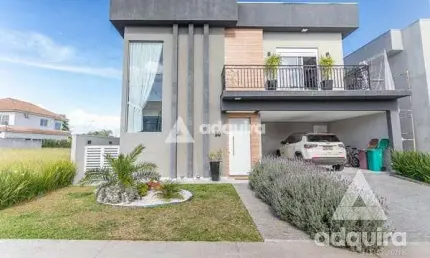 Casa à venda 3 quartos, 3 suites, 2 vagas, 312.5m², jardim carvalho, ponta grossa - pr