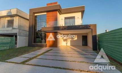 Casa à venda e locação 3 Quartos, 3 Suites, 2 Vagas, 302.51M², Jardim Carvalho, Ponta Grossa - PR