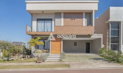 Exclusiva Residência em Condomínio Fechado  de Alto Padrão, 4 Quartos (2 suítes e 2 Demi-suítes), 2