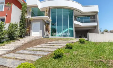 Casa para Venda  3 Quartos, 3 Suites, 2 Vagas, Jardim Carvalho, Ponta Grossa - PR