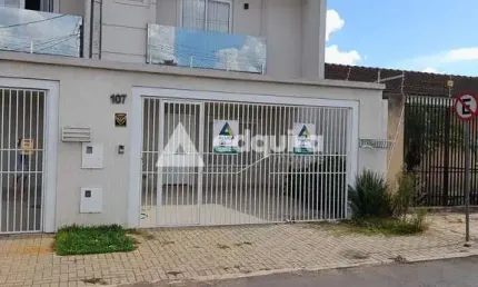 Ótimo sobrado semimobiliado para venda, com 3 suítes, 98,21m², Ponta Grossa, PR